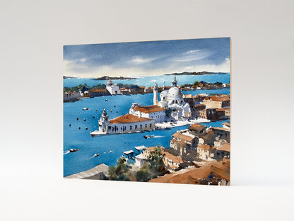 "The Grand Canal panorama" woodblock wall art