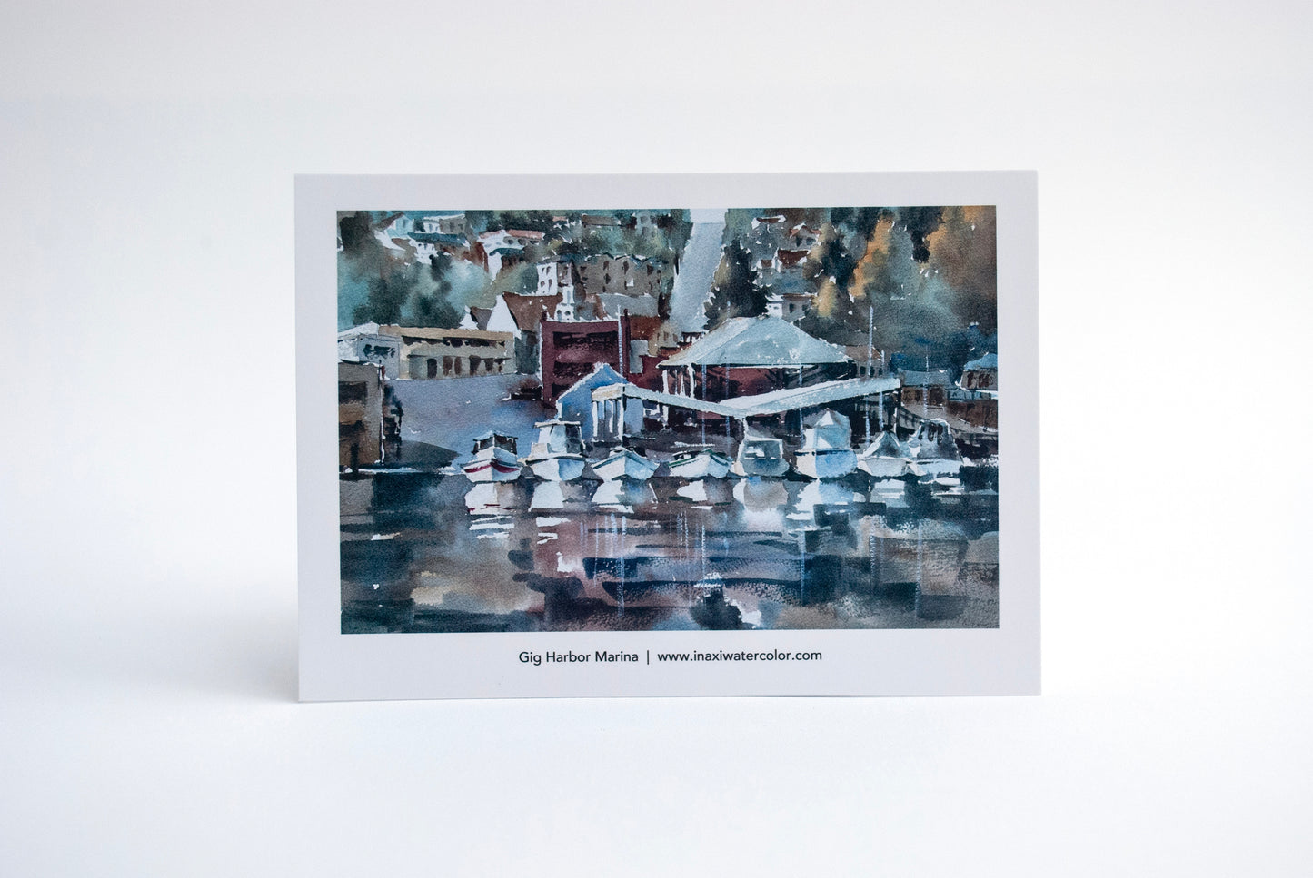 “Gig Harbor boatyard” postcards - 25 pack