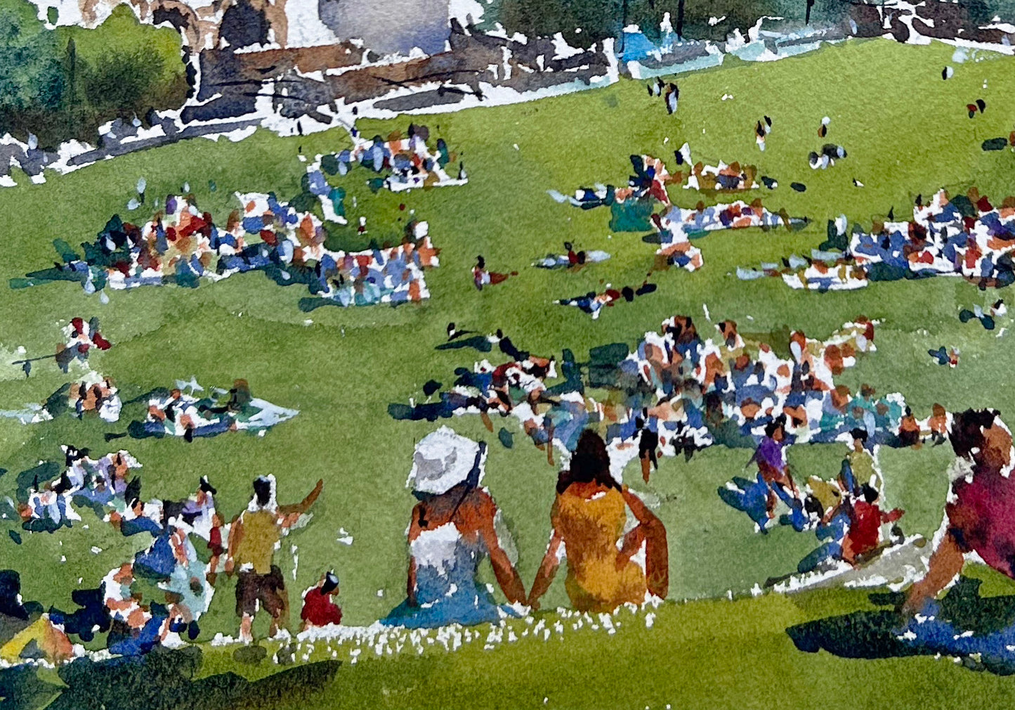 Dolores Park on a sunny day