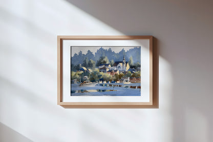 Early morning in Poulsbo - Limited Edition print