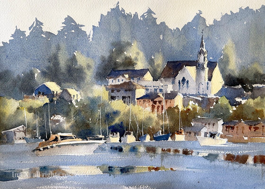 Early morning in Poulsbo - Limited Edition print