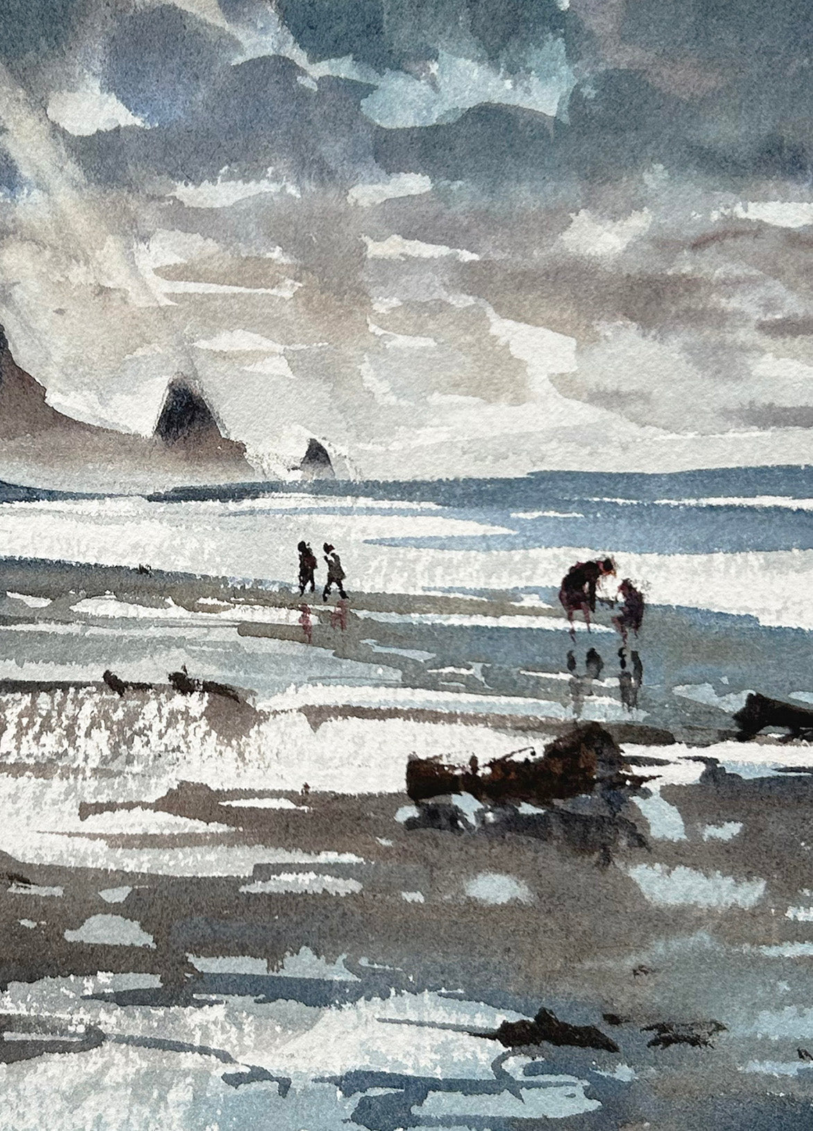 Heceta Beach after the storm