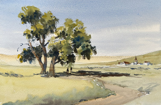 Beginner watercolor painting workshop - October