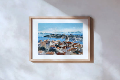 Istanbul panorama - Limited edition print