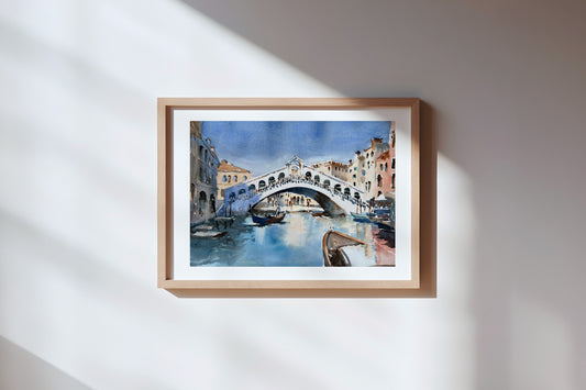 Rialto Bridge - Limited edition print