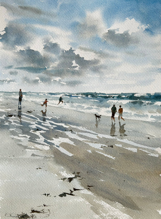 Ocean Shores - Limited edition print